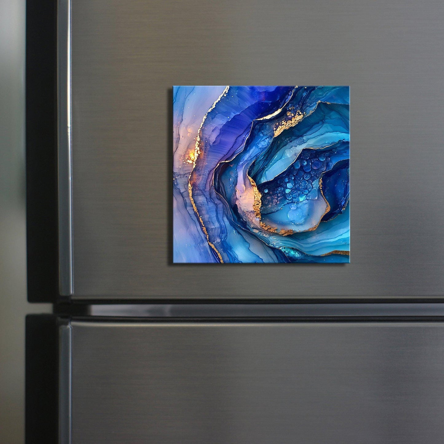 Fridge Magnet 2-inch Strong Refrigerator Magnet Kitchen Decor Dopamine Ceramic Tile Art Gift for Her fridgescaping