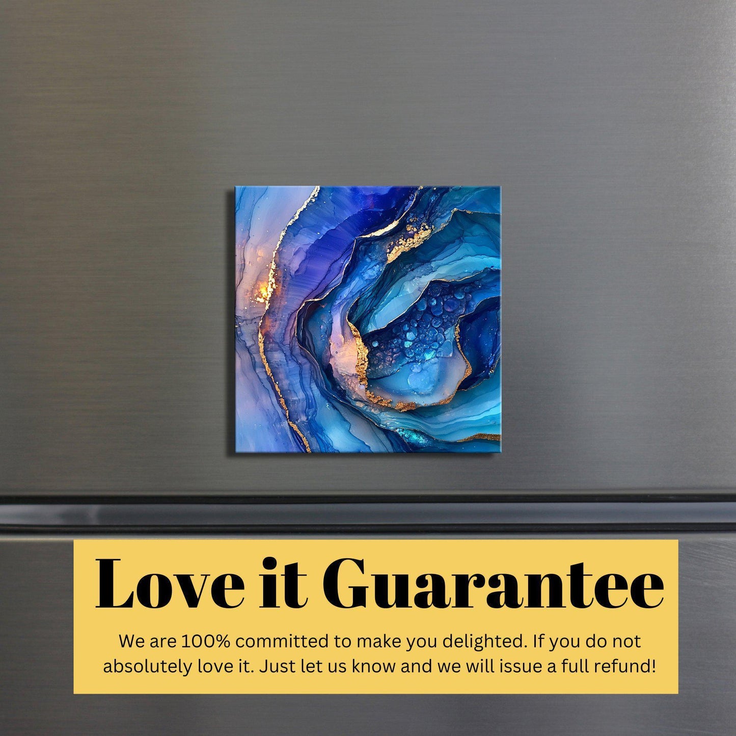 Fridge Magnet 2-inch Strong Refrigerator Magnet Kitchen Decor Dopamine Ceramic Tile Art Gift for Her fridgescaping