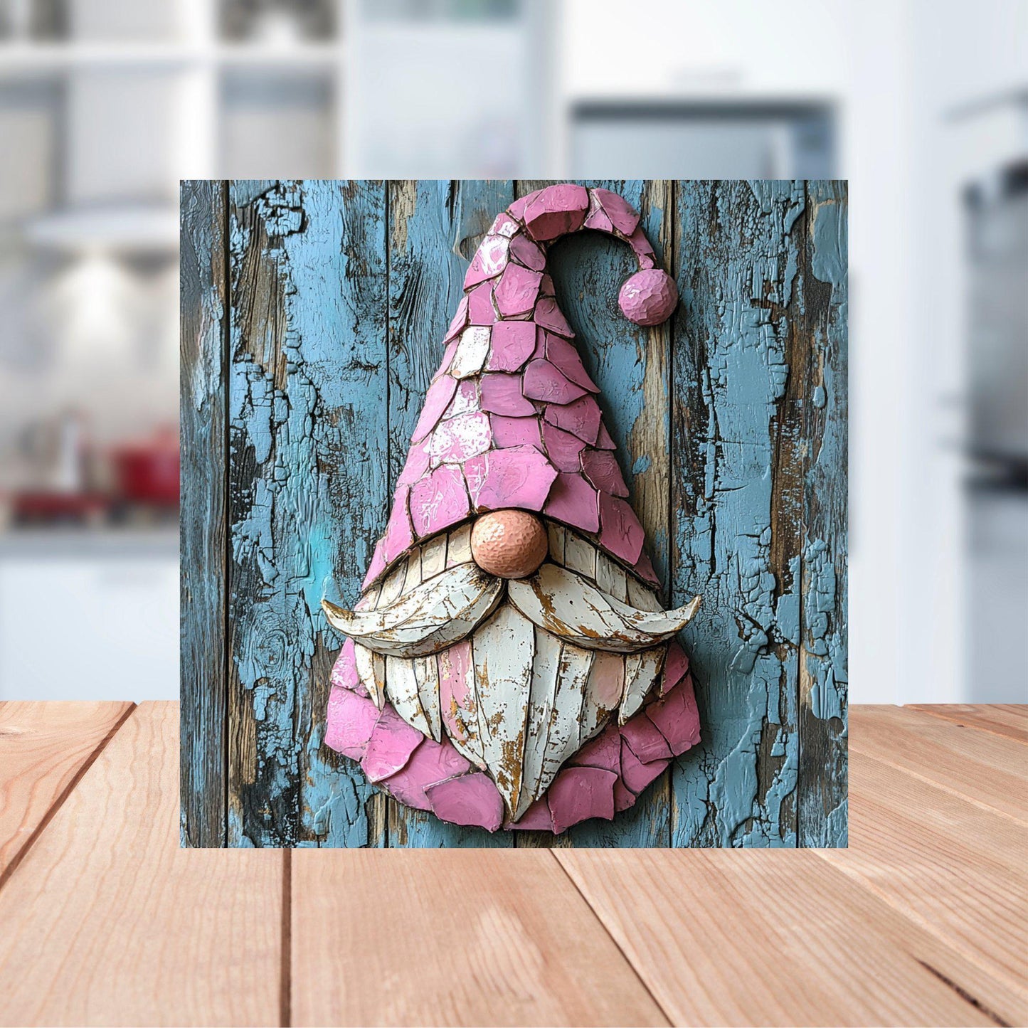 Pink Christmas Gmone Fridge Magnet 2-inch Strong Refrigerator Magnet Kitchen Decor Dopamine Ceramic Tile Art Gift for Her fridgescaping