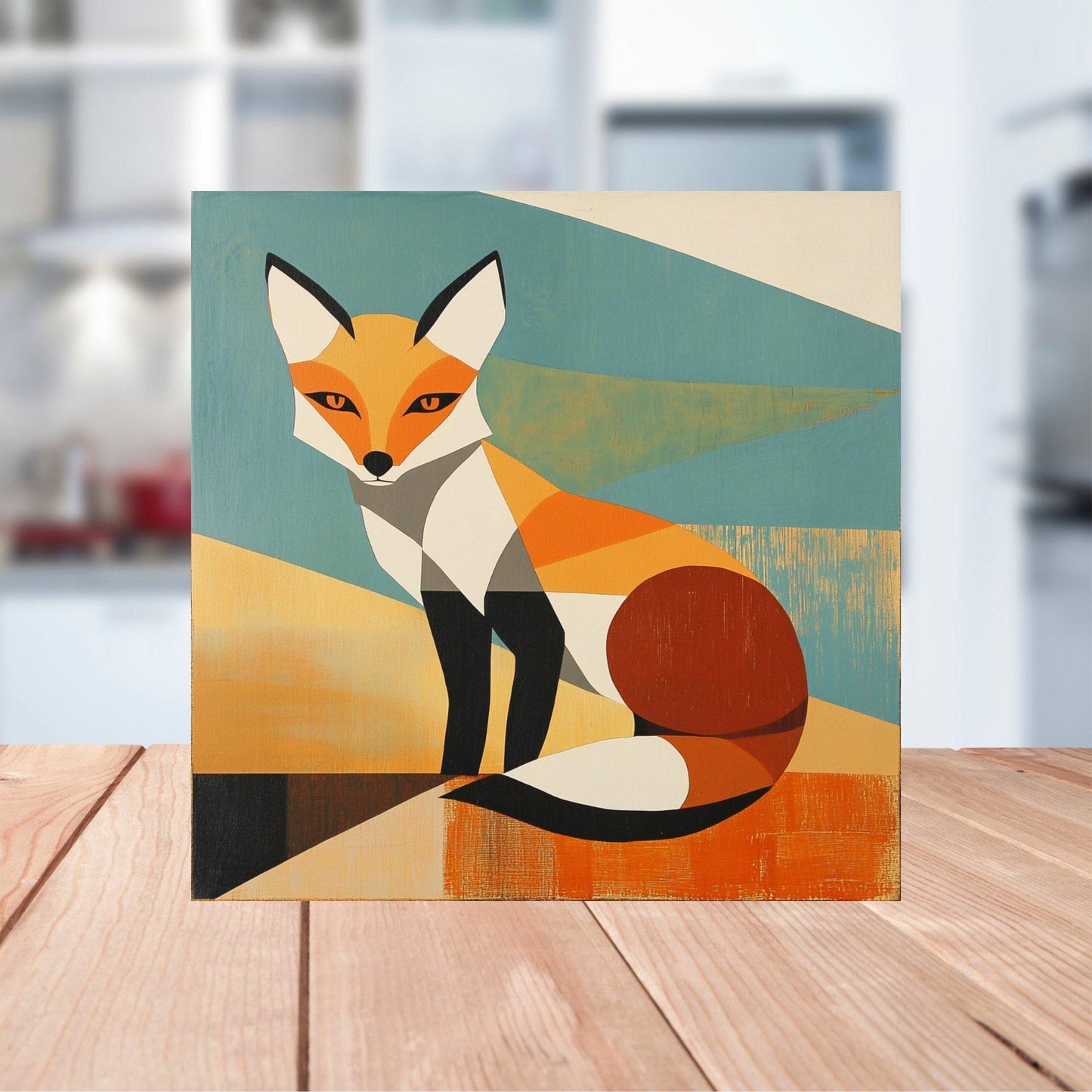 Fox Scandinavian Fridge Magnet 2-inch Strong Refrigerator Magnet Kitchen Decor Dopamine Ceramic Tile Art Gift for Her fridgescaping