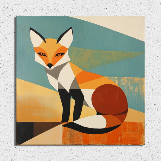 Fox Scandinavian Fridge Magnet 2-inch Strong Refrigerator Magnet Kitchen Decor Dopamine Ceramic Tile Art Gift for Her fridgescaping